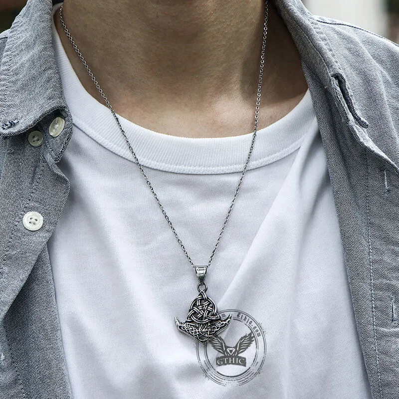 Viking Celtic Knot Stainless Steel Pendant sold by GTHIC product image thumbnail 2