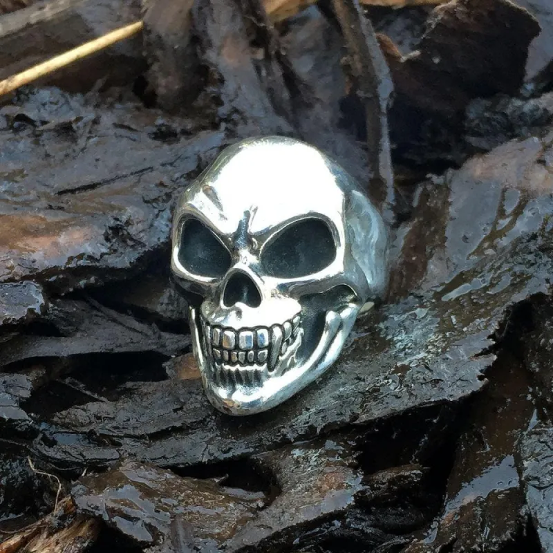 Death Skull Sterling Silver Ring sold by GTHIC