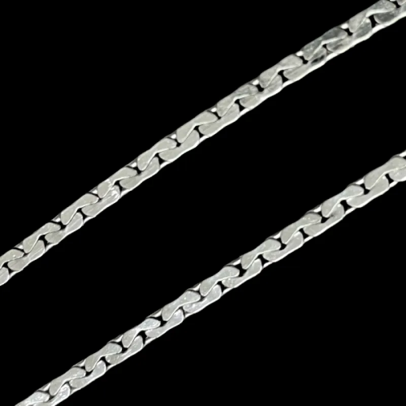 2 mm * 60 cm Cross Flat Chain sold by GTHIC