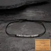 Custom Morse Code Sterling Silver Bracelet sold by GTHIC