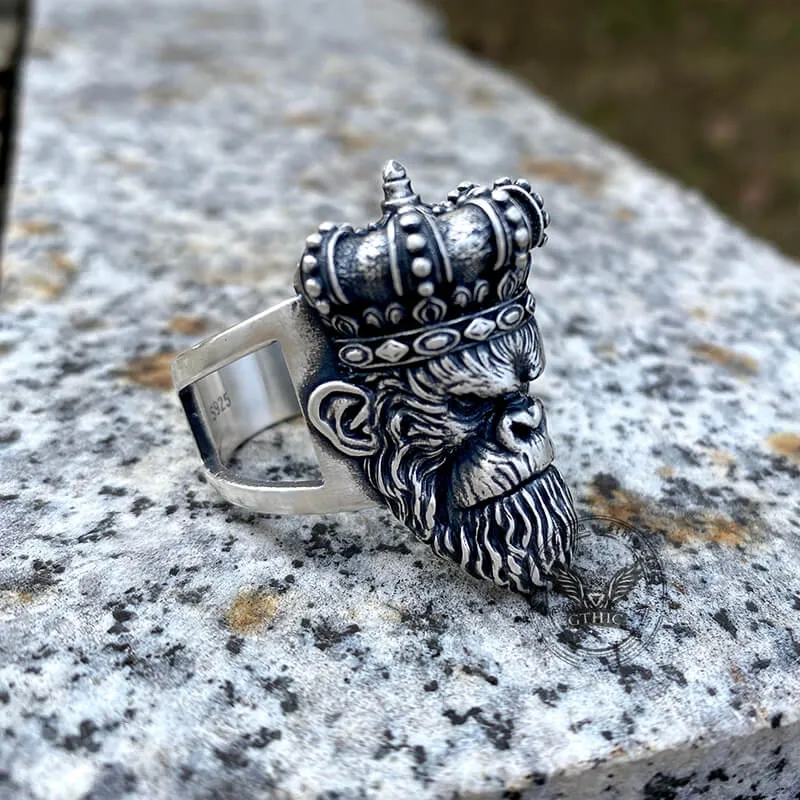 Monkey King Sterling Silver Ring sold by GTHIC product image thumbnail 3
