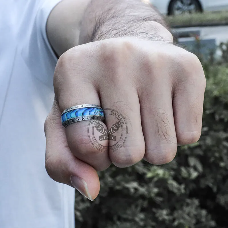 Tree Of Life Stainless Steel Shell Viking Ring sold by GTHIC product image thumbnail 2