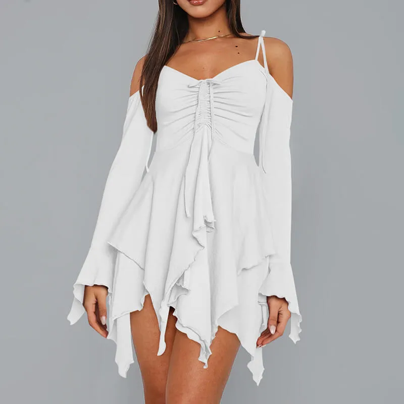 Sweet Fairy Irregular Handkerchief Dress sold by GTHIC