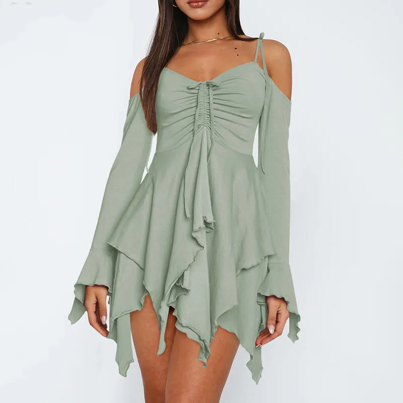 Sweet Fairy Irregular Handkerchief Dress sold by GTHIC product image thumbnail 2