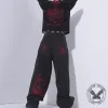Embroidered Skull Hip Hop Cargo Pants sold by GTHIC