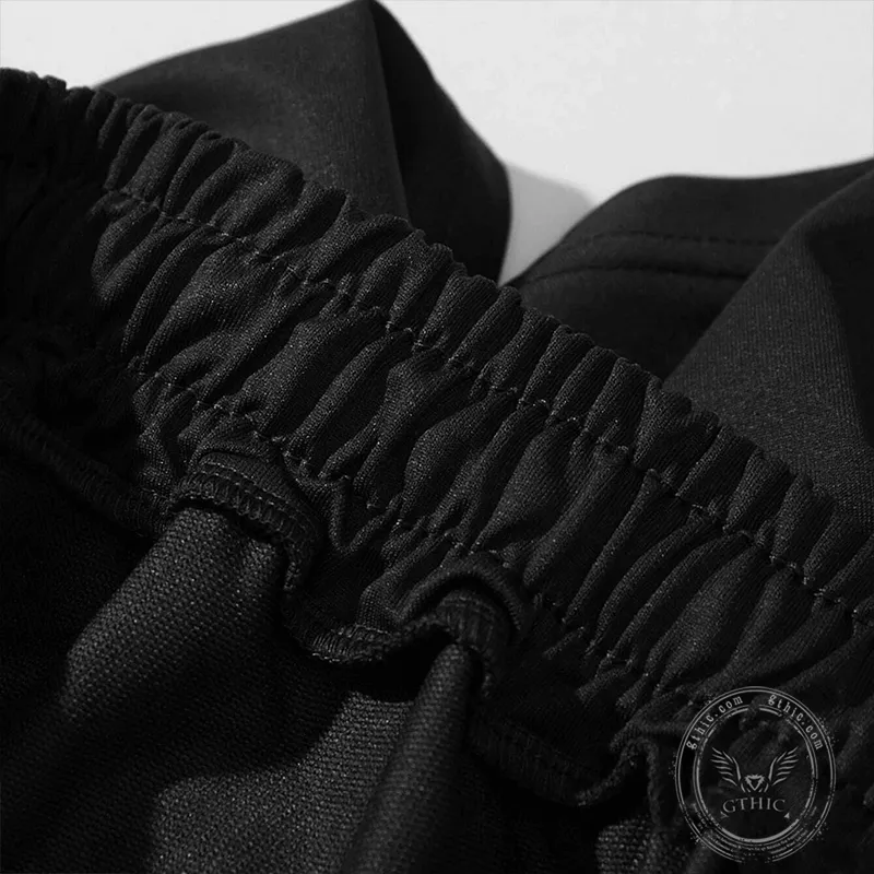 Black Death Short Sleeve T-shirt and Shorts Set sold by GTHIC product image thumbnail 5