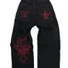 Embroidered Skull Hip Hop Cargo Pants sold by GTHIC