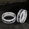 Runic Circle Stainless Steel Viking Ring sold by GTHIC