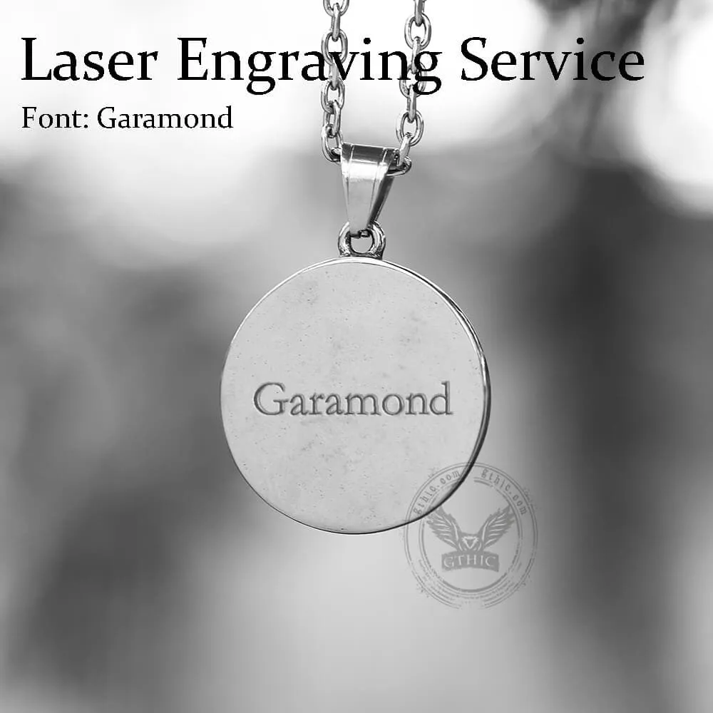 Tree of Life Runes Stainless Steel Viking Pendant sold by GTHIC product image thumbnail 5