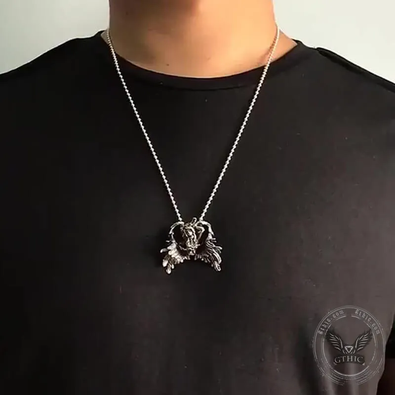 Andromeda Angel Wings Sterling Silver Greek Mythology Pendant sold by GTHIC product image thumbnail 2