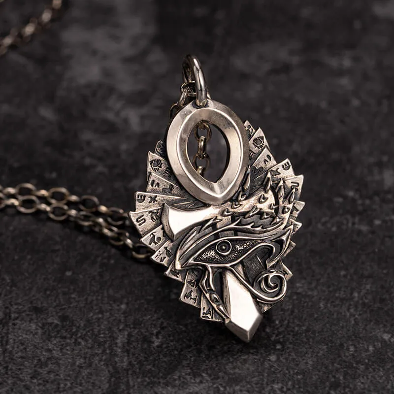 Egypt Symbols Sterling Silver Pendant sold by GTHIC