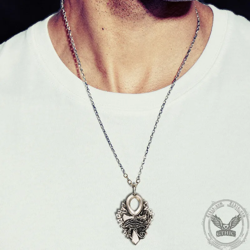 Egypt Symbols Sterling Silver Pendant sold by GTHIC product image thumbnail 3