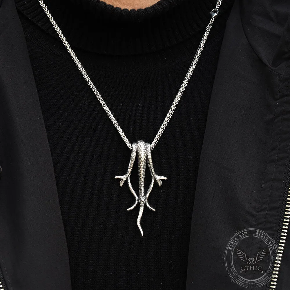 Three Snakes Stainless Steel Pendant sold by GTHIC product image thumbnail 2