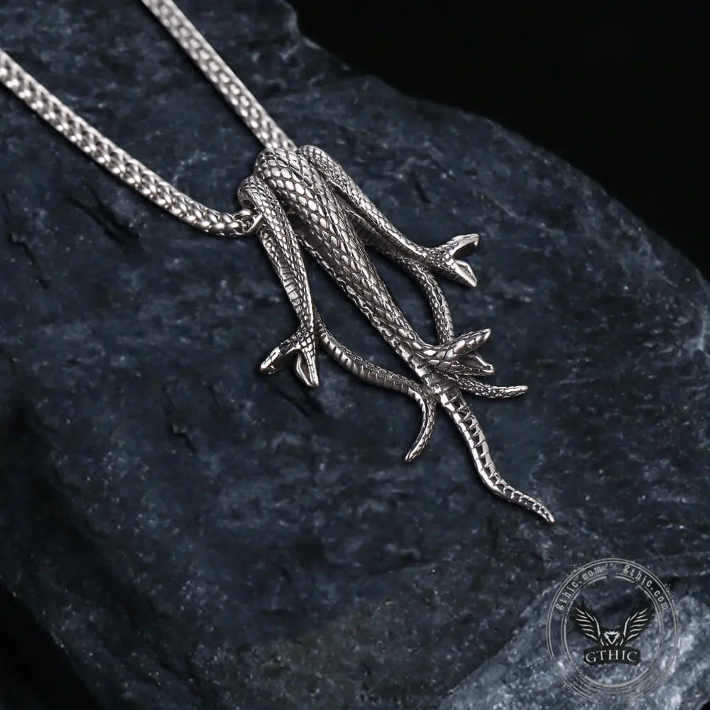 Three Snakes Stainless Steel Pendant sold by GTHIC product image thumbnail 4