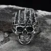 Nobility King Crown Stainless Steel Skull Ring sold by GTHIC
