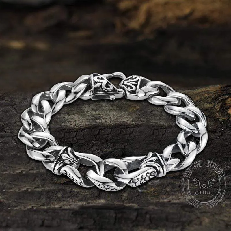 Classic Viking Totem Stainless Steel Bracelet sold by GTHIC