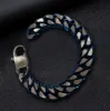 Simple Two-tone Cuban Link Stainless Steel Bracelet sold by GTHIC