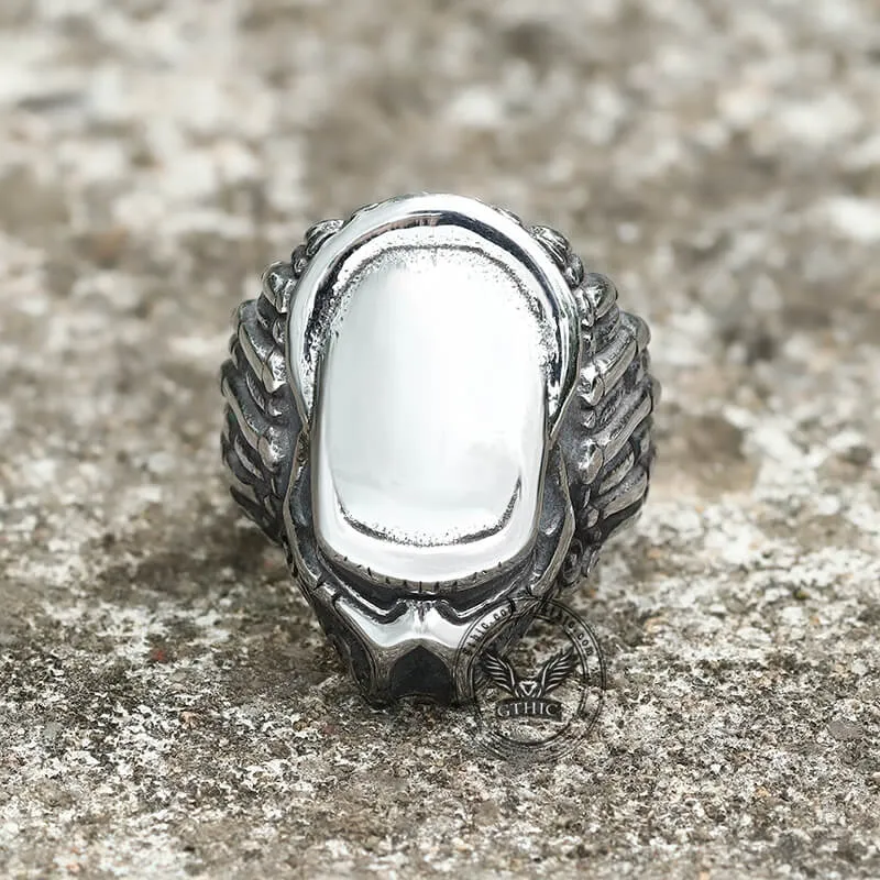 Punk Predator Elder Stainless Steel Ring sold by GTHIC product image thumbnail 5
