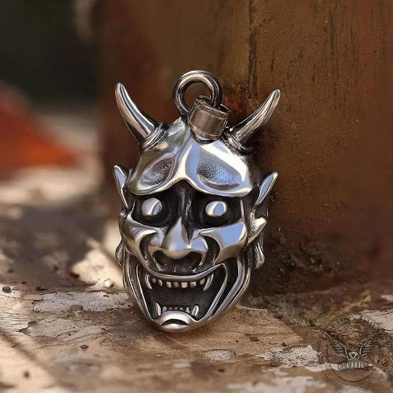 Demon Oni Skull Pendant sold by GTHIC product image thumbnail 3