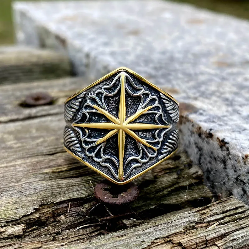 8 Point Star Sterling Silver Ring sold by GTHIC