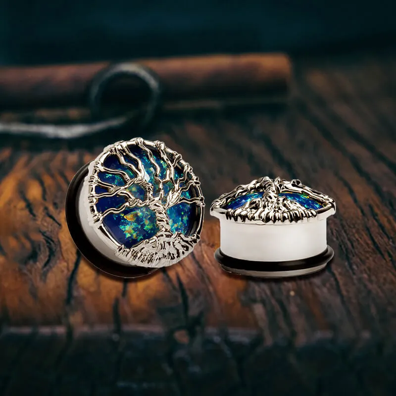 Viking Tree of Life Stainless Steel Ear Gauges sold by GTHIC