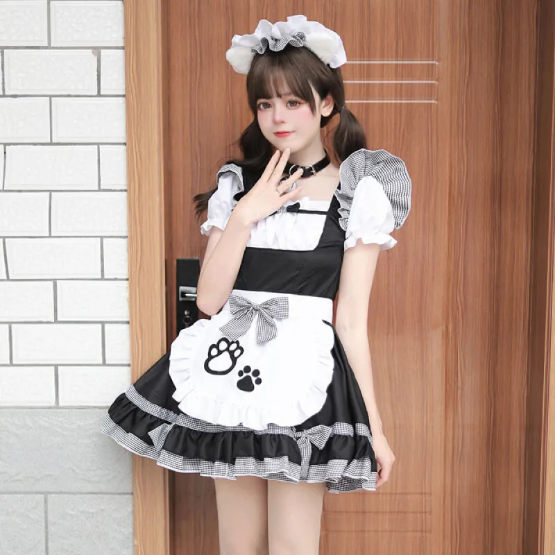 Cute Cat Paw Maid Lolita Dress sold by GTHIC