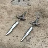 Goth Sword Design Stainless Steel Earrings sold by GTHIC