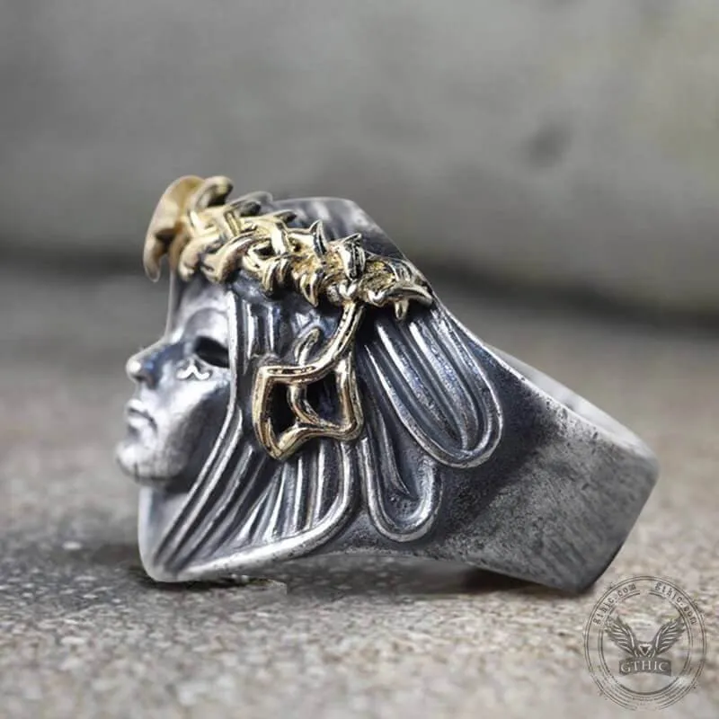 Vintage Goddess Sterling Silver Ring sold by GTHIC product image thumbnail 4