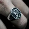Lucifer Nephilim Seal Sterling Silver Ring sold by GTHIC