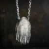 Grim Reaper Sterling Silver Skull Pendant sold by GTHIC