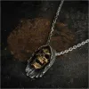 Grim Reaper Sterling Silver Skull Pendant sold by GTHIC