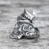 Vintage Gentleman Skull Stainless Steel Ring sold by GTHIC