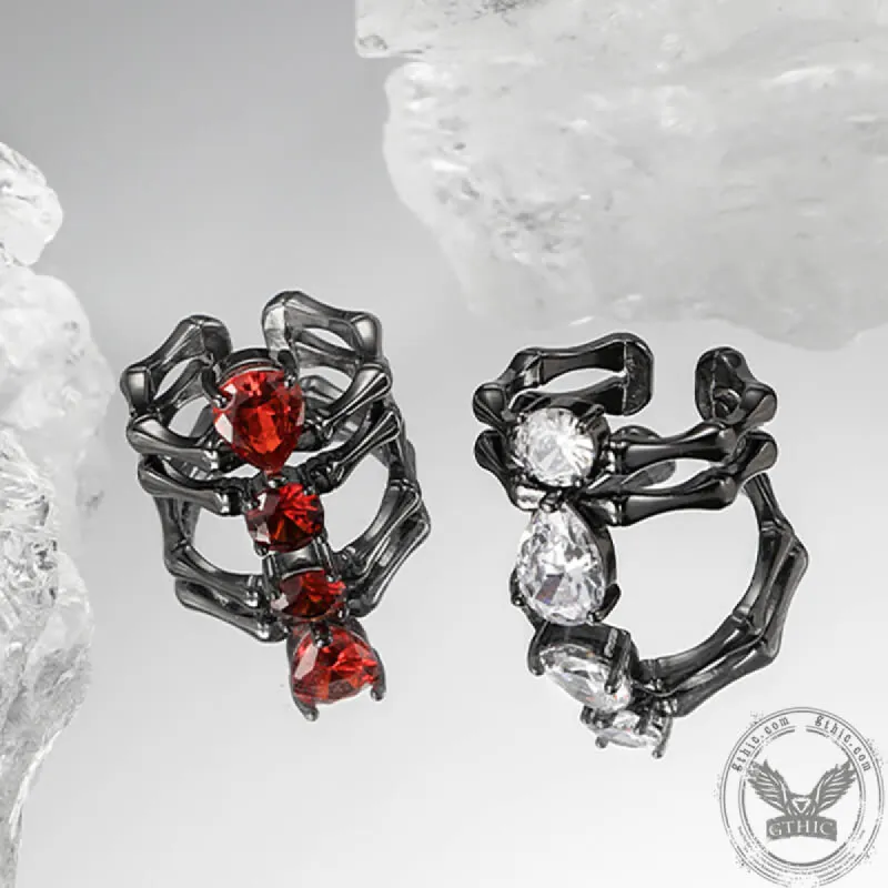 Water Drop Alloy Open Gothic Ring sold by GTHIC