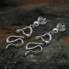 Crawling Snake Stainless Steel Animal Stud Earrings sold by GTHIC