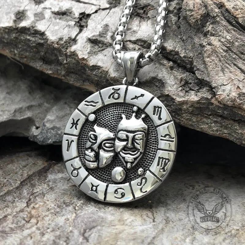 Gemini Stainless Steel Pendant sold by GTHIC