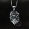 Indian Lion King Pure Tin Necklace sold by GTHIC