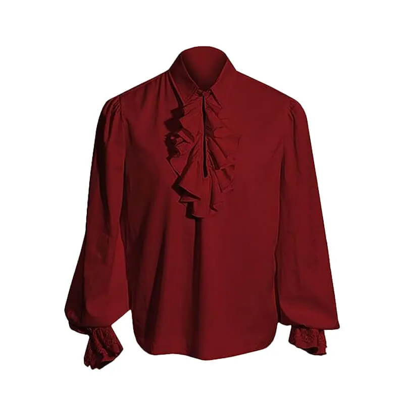 Victorian Vampire Ruffled Shirt Halloween Costume sold by GTHIC product image thumbnail 4