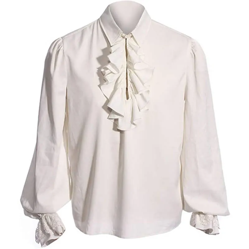 Victorian Vampire Ruffled Shirt Halloween Costume sold by GTHIC product image thumbnail 2
