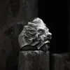 3D Lion Sterling Silver Beast Ring sold by GTHIC