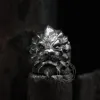3D Lion Sterling Silver Beast Ring sold by GTHIC