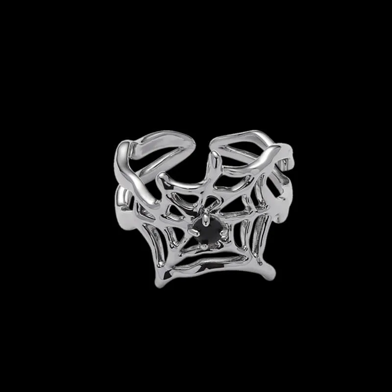 Spider Alloy Open Ring sold by GTHIC product image thumbnail 4