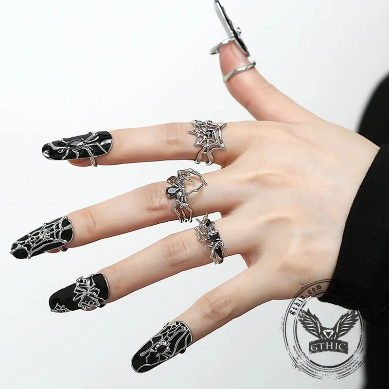 Spider Alloy Open Ring sold by GTHIC product image thumbnail 2