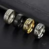 Vintage Nordic Runes Stainless Steel Viking Ring sold by GTHIC
