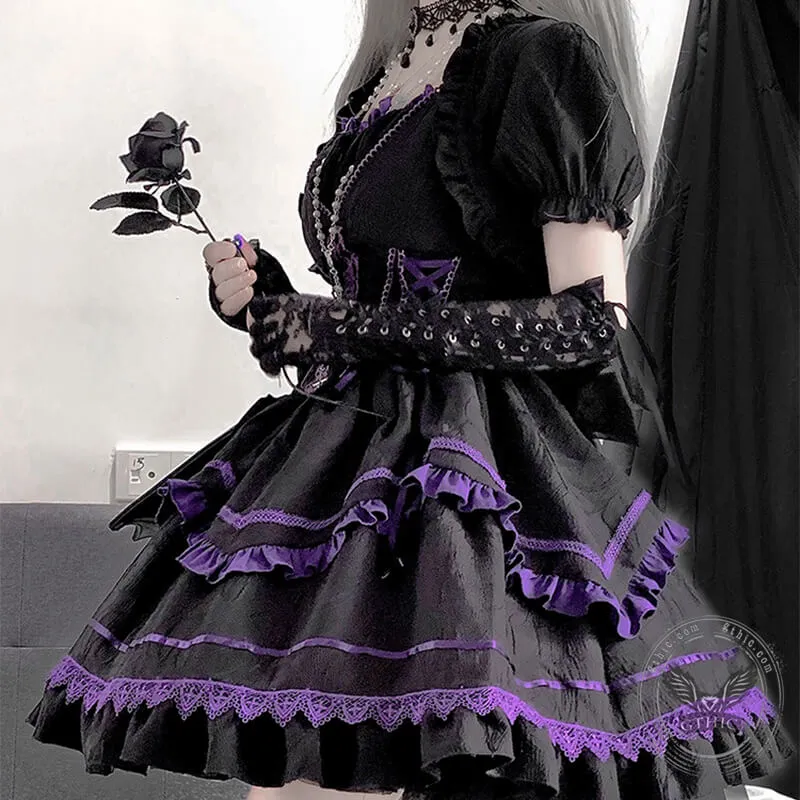 Dark Doll Gothic Lolita Dress sold by GTHIC product image thumbnail 5
