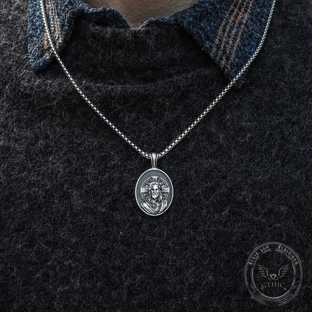 Jesus Christ Cross Pure Tin Necklace sold by GTHIC product image thumbnail 2
