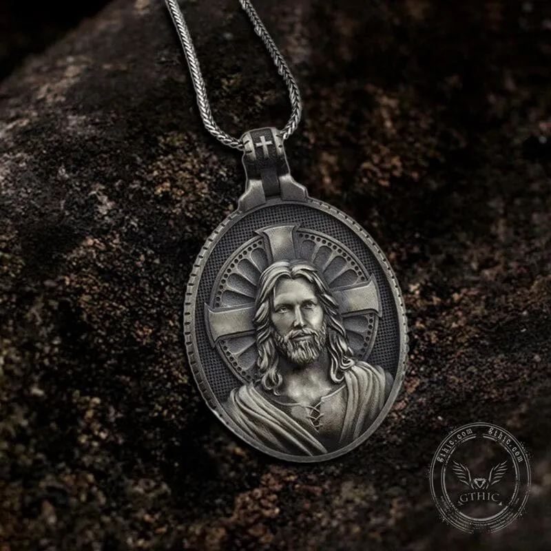 Jesus Christ Cross Pure Tin Necklace sold by GTHIC product image thumbnail 4
