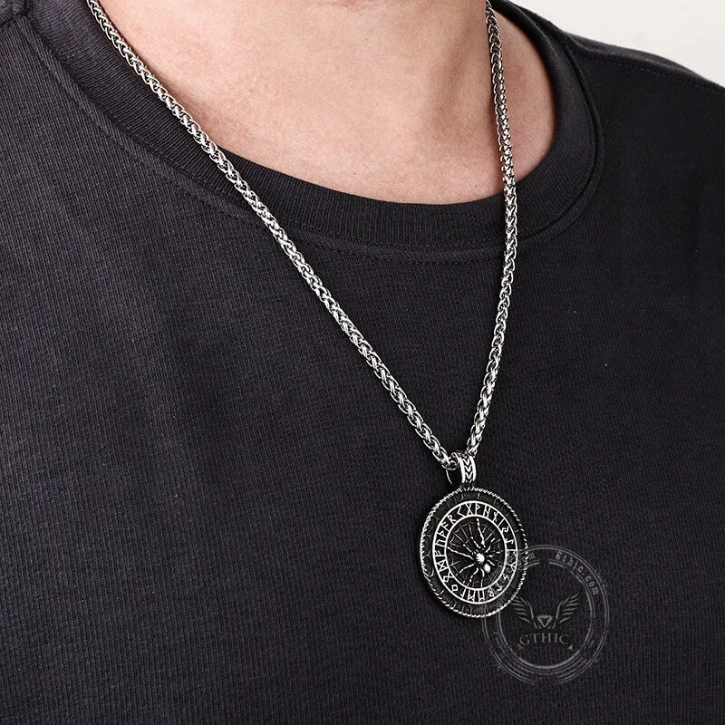 Nordic Spider Rune Stainless Steel Viking Pendant sold by GTHIC product image thumbnail 2