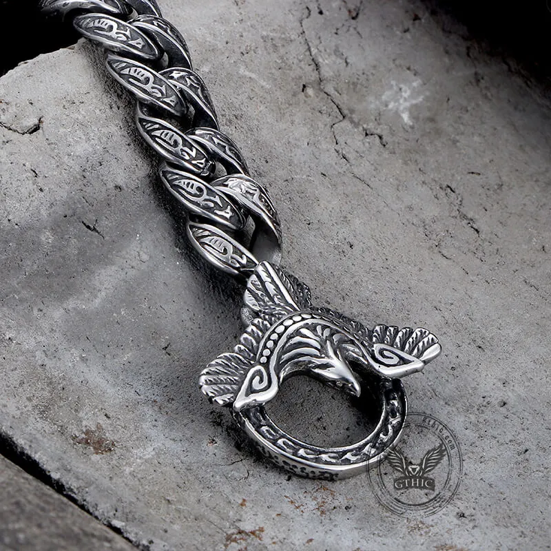 Punk Skull Stainless Steel Bracelet sold by GTHIC product image thumbnail 5