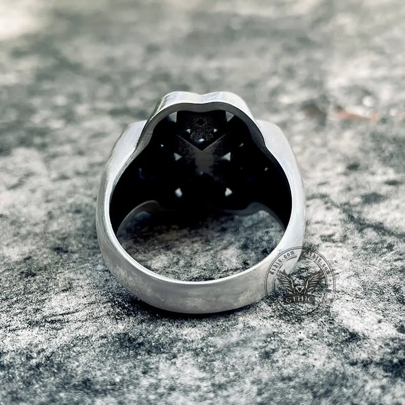 Celtic Four Leaf Clover Sterling Silver Ring sold by GTHIC product image thumbnail 5
