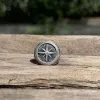Compass Rose Signet Sterling Silver Ring sold by GTHIC